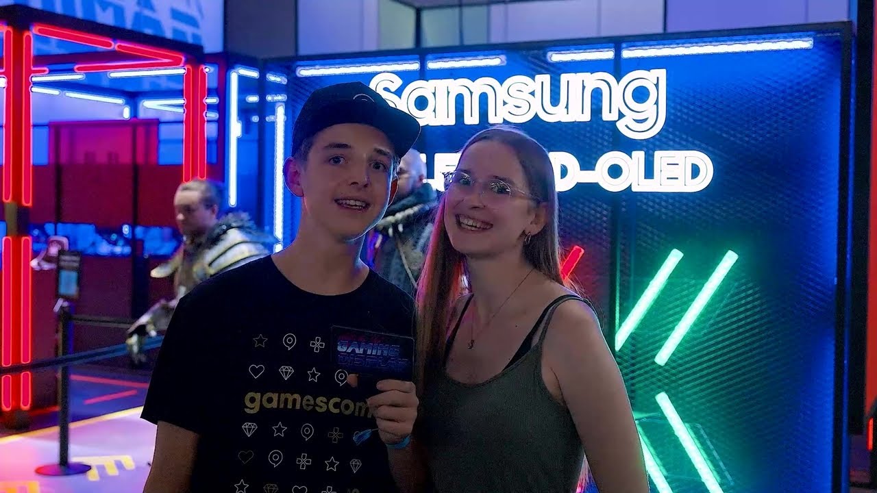 Samsung Display gamescom 2022 영상 장면